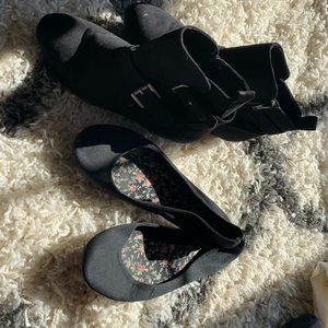 Booties and flats